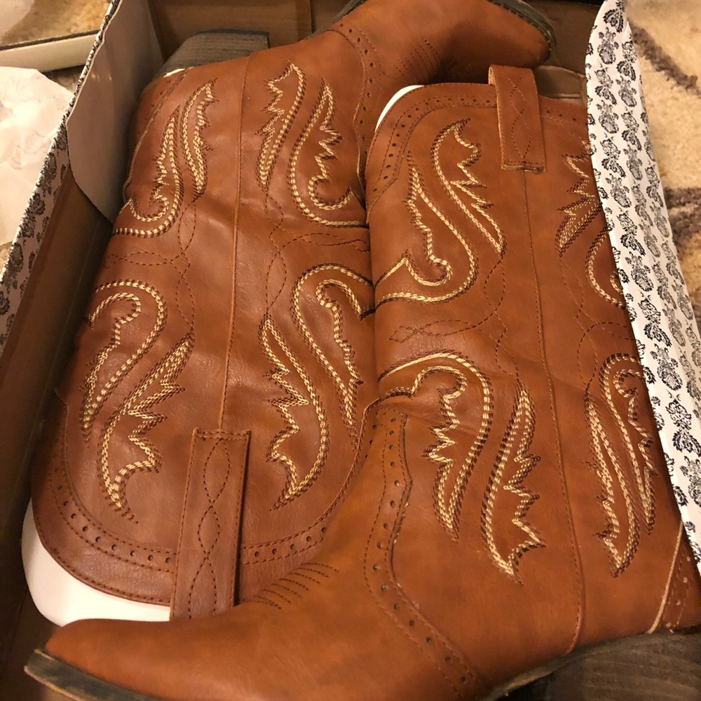 Cowboy boots like new condition